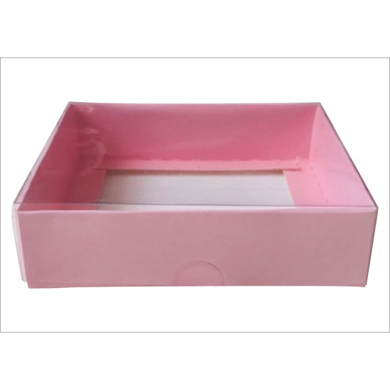 12x12x3 Asetat Kapaklı Karton Kutu