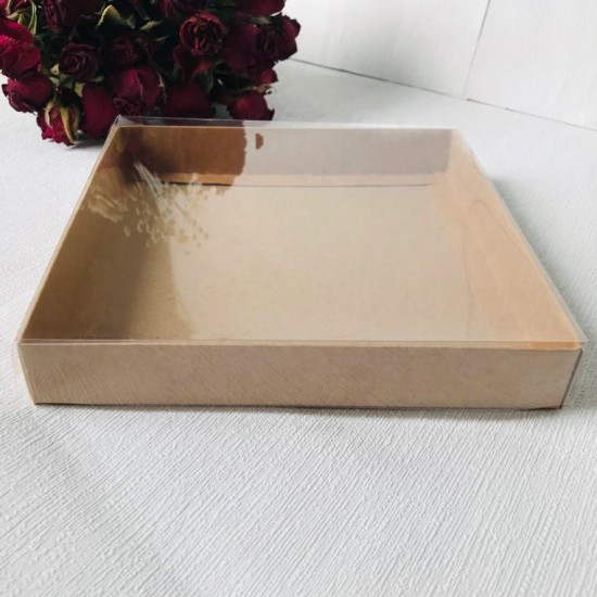 18x18x4 Asetat Kapaklı Kutu 