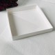20x20x3 Asetat Kapaklı Karton Kutu