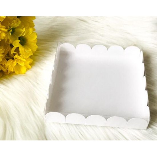 15x15x3 Asetat Kapaklı Desenli Kutu