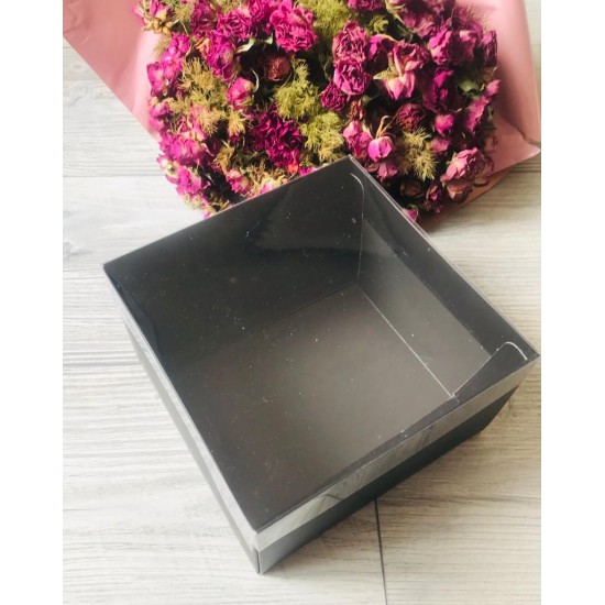 18x18x11 Asetat Kapaklı Kutu 