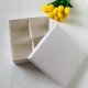 25x25x10 Karton Kutu-4 Bölmeli