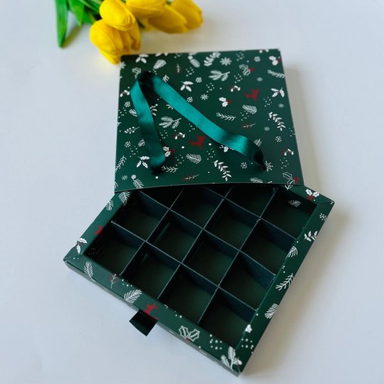 16 Bölmeli Çanta Model Bonbon Çikolata Kutusu