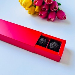 5 Bölmeli Karton Sürgülü Çikolata Kutusu