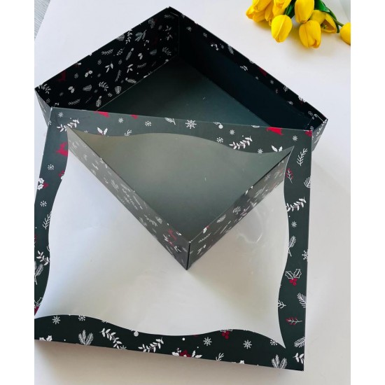 25x30x9 Pencereli Karton Kutu 