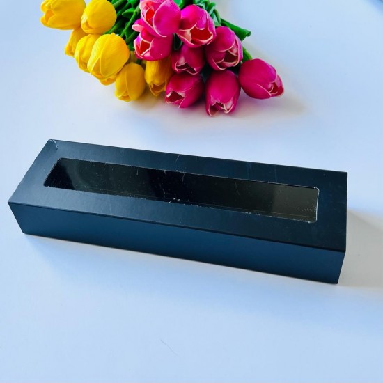 7x24x3.5 Pencereli Sürgülü Karton Kutu 