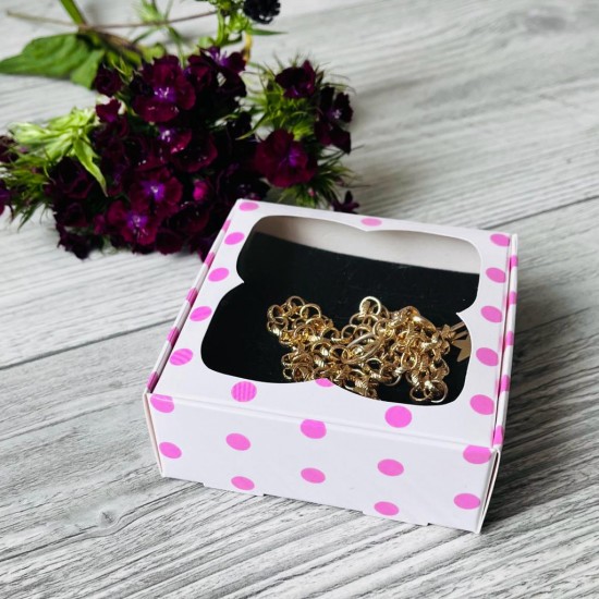 Takı Kutusu Pencereli Tek Parça