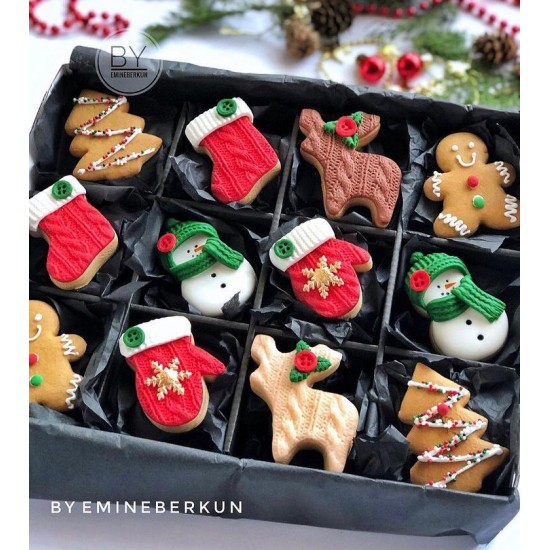 12 Bölmeli Pencereli Karton Kutu 