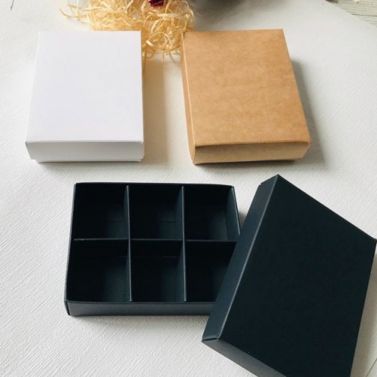 6 Bölmeli Karton Kutu