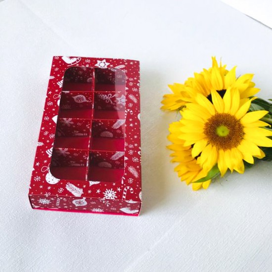 8 Bölmeli Pencereli Sürgülü Kutu