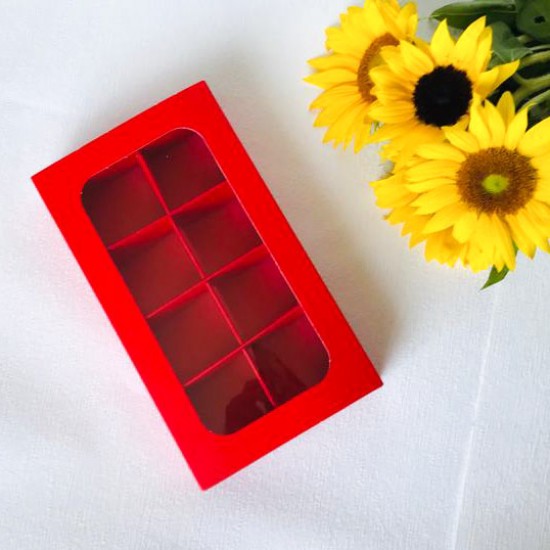 8 Bölmeli Pencereli Sürgülü Kutu