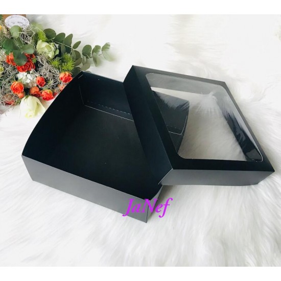 25x25x10 Pencereli Karton Kutu