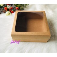 25x25x10 Pencereli Karton Kutu