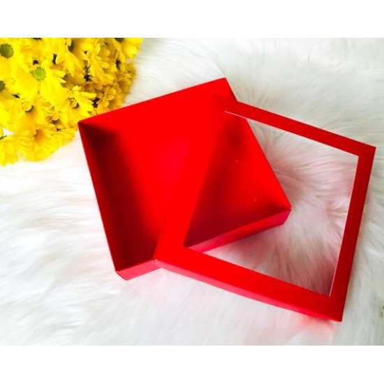 25x25x10 Pencereli Kutu Yılbaşı 