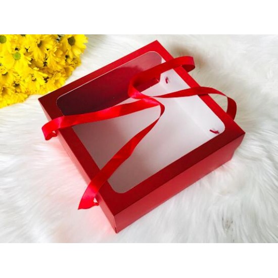 25x25x10 Pencereli Taşıma Kutusu 