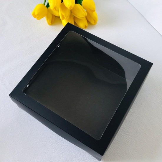 21x21x8 Pencereli Karton Kutu-Pinyata Kutusu