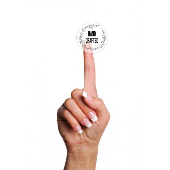 Şeffaf Sticker,Hand Crafted