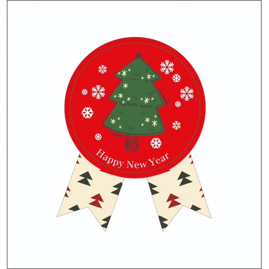 Sticker Yapışkanlı,Noel Çam Ağacı