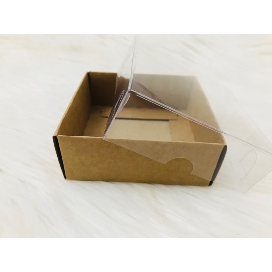 8x8x3 Asetat Kapaklı Kutu