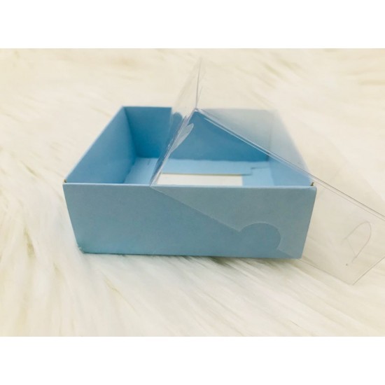 8x8x3 Asetat Kapaklı Kutu