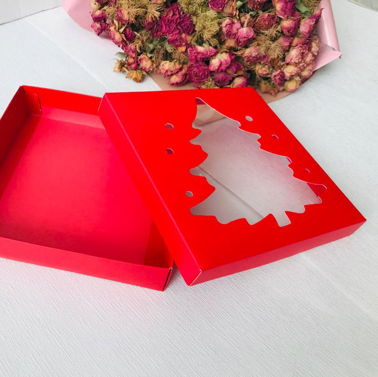 18x18x4 Çam Ağacı Tasarım Kutu — galeri görseli