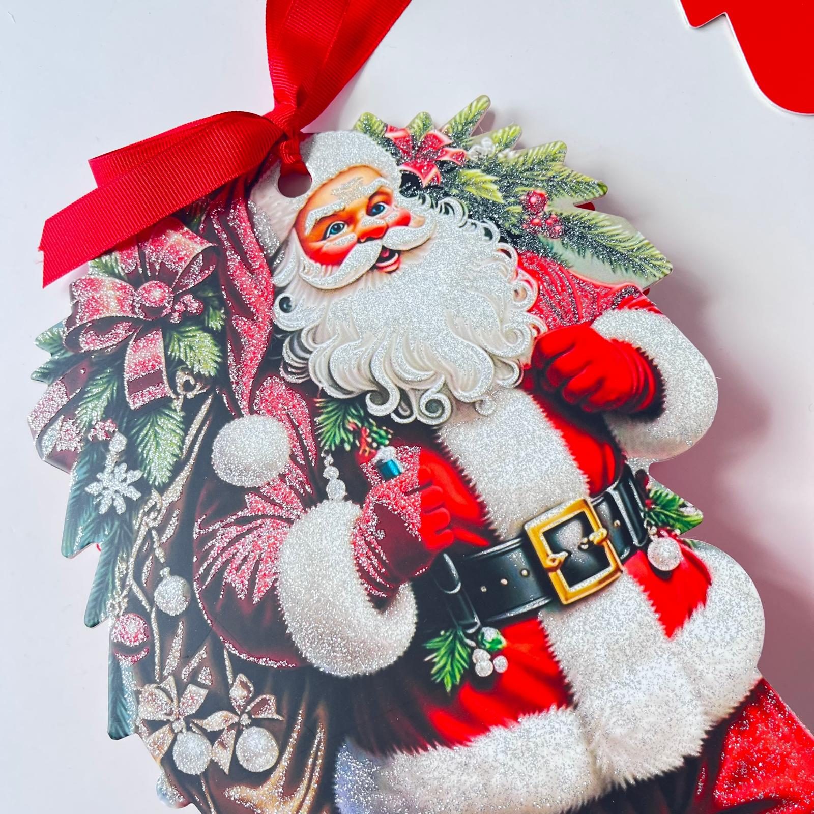 Tasarım Kutu-Noel Baba Simli (Sert Sıvama Kutu) — galeri görseli