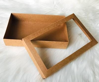 15x25x5 Pencereli Karton Kutu — galeri görseli